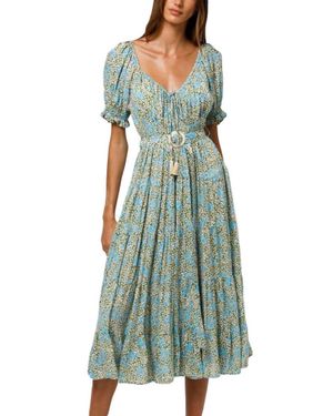 Beachgold Marion Midi Dress - Green
