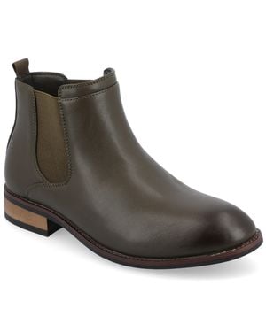 Vance Co. Apos;S Landon Medium And Wide Width Chelsea Dress Boot - Brown