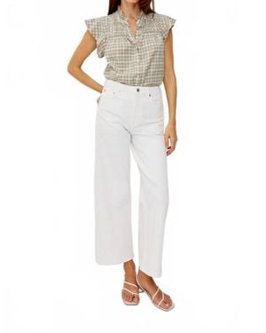 Rails Ruthie Cap Sleeve Top - White