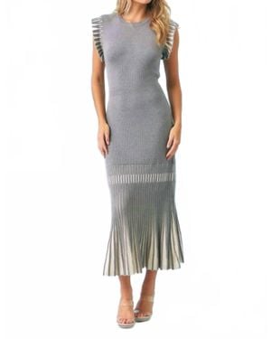 Riviera Athena Dress - Gray