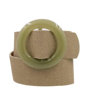 ART BOX Acrylic Buckle Belt - Green