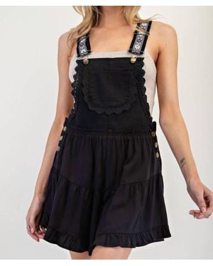 Eesome Take Me Away Romper - Black