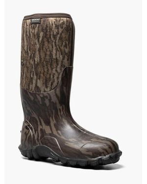 Bogs Classic 72632-973 Camo Waterproof Hunting Boots Zogg515 - Brown