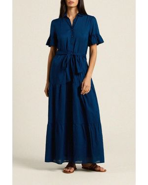 Trovata Martine Maxi Dress - Blue