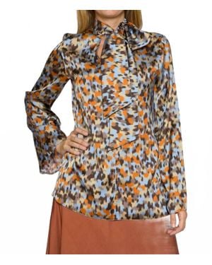 B.yu Bow Bouse - Multicolor