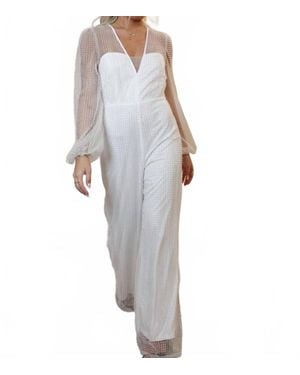 Endless Blu. After Party Jumpsuit - Gray