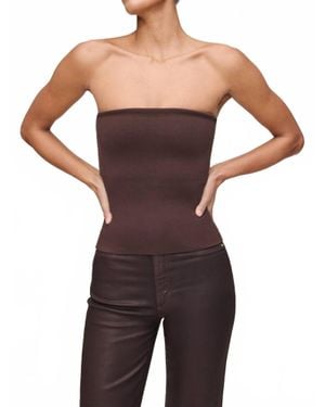 DL1961 Fine Knit Tube Top - Purple