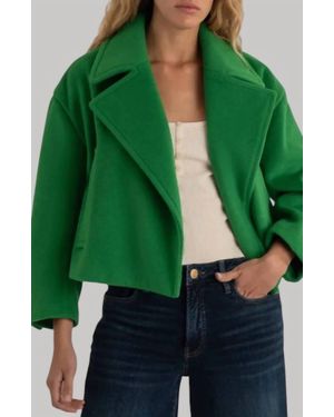 Kut From The Kloth Harper Notch Collar Jacket - Green