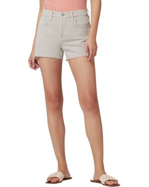Hudson Jeans Lori High Rise Denim Short - White