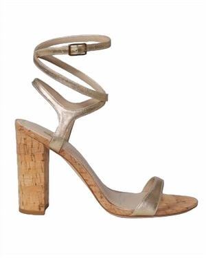 PAIGE Niko Heeled Sandal - White