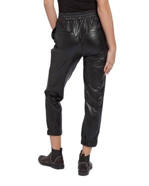 Lyssé Brisk Leather Jogger - Black