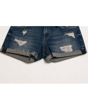 Blank NYC The Fulton Denim Shorts - Blue