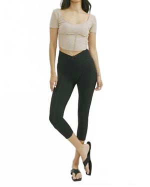 Kancan Gym Beauty Active Wear Leggings - Black