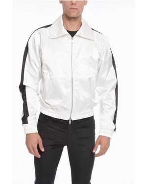 Amiri Zip Track Stripe Jacket - White