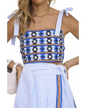 Aylaya Bali Top - Blue
