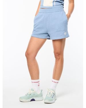 Sergio Tacchini Zola Knit Short - White