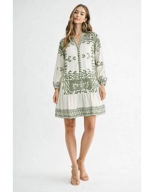 Joh Jadira Tunic Dress - Green