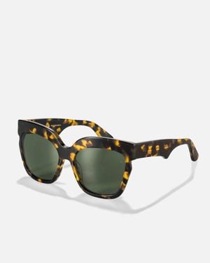 Ollu Papaya Sunglasses - Green