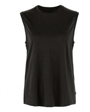 Fjallraven Abisko Wool Tank Top - Black