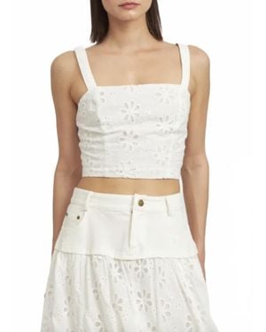 En Saison Adina Top - White