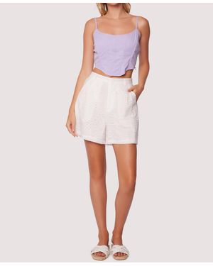 Lost + Wander Petals Of The Sky Shorts - White