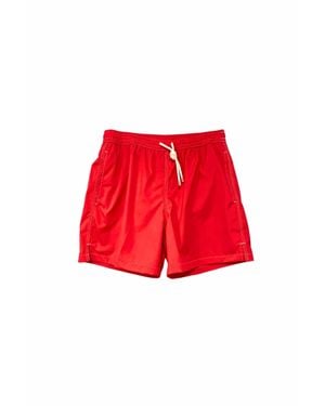 Fedeli Madeira Airstop Swim Shorts Trunks - Red