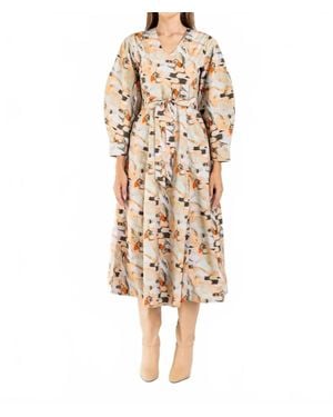 Bel Kazan Nora Maxi Dress - Natural