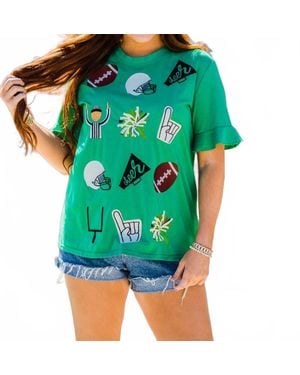 Layerz Clothing Friday Night Lights Tee - Green