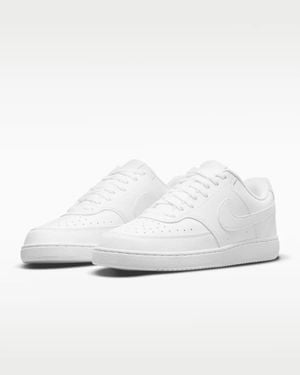 Nike Court Vision Low Next Nature Lifestyle Shoes Zogg3068 - White