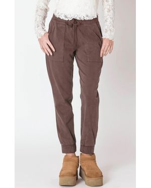Dex Soft Touch Jogger - Brown