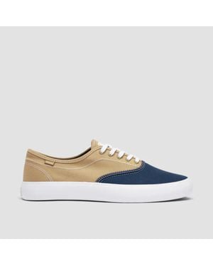 Element Passiph Sneakers Tan Lace Up Comfort Casual Shoes Gal350 - Blue