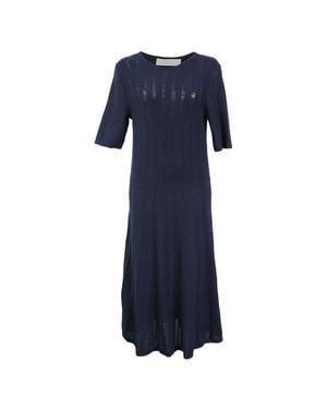 BOSS Hugo Knee Length Dress - Blue