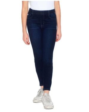 Kancan High Rise Ankle Skinny Jeans - Blue