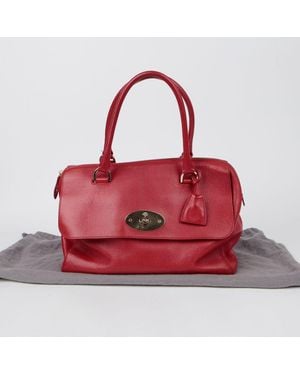 Mulberry Delray Tote Bag - Red