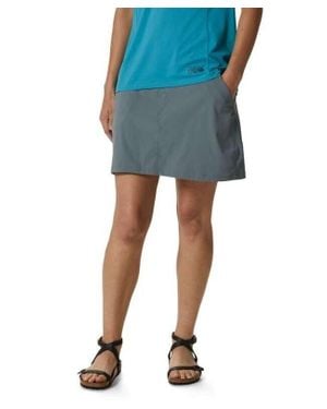 Mountain Hardwear Dynama Skort Nylon Stretch Slash Pockets Jdm611 - Blue