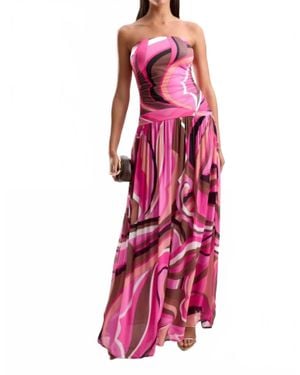 Cin Cin Mode Maxi Dress - Pink