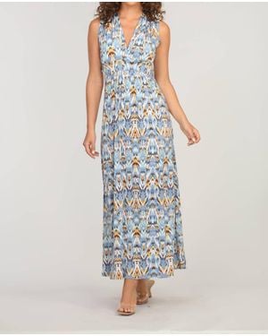 Veronica M Katryna Maxi Dress - Blue