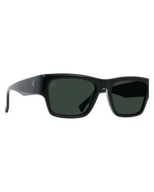 Raen Rufio Square Sunglasses - Black