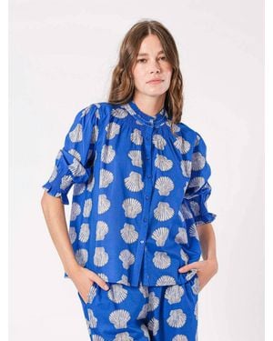 Nimo With Love Bergamot Blouse - Blue