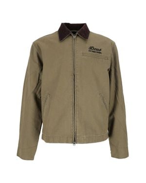 Deus Ex Machina Address Graphic Workwear Jacket - Green
