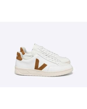 Veja V-12 Leather Sneakers - White