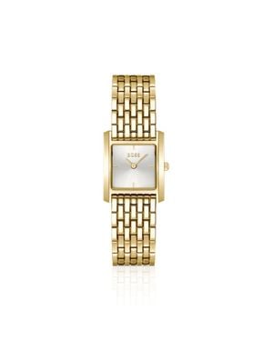 BOSS Tone Watch With Square Case - Metallic