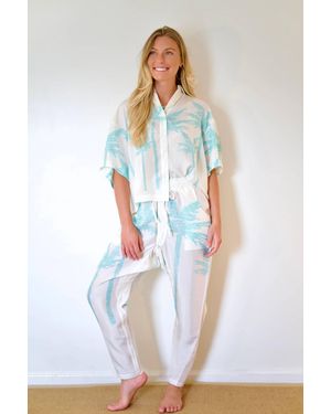 État D’été Playa Silk Pant - White