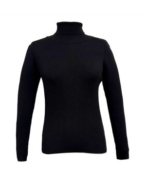 The Athletic Side Of Us Osa's Turtle Neck Sweater - Blue