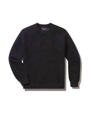 Grayers Ernest Cotton Cashmere Crew Sweater - Blue