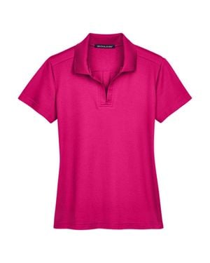 Devon & Jones Crownlux Performanceplaited Polo - Pink