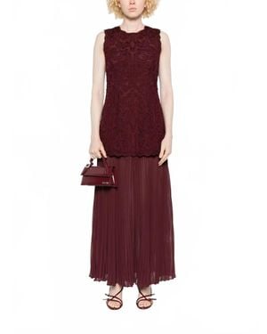 Ulla Johnson Auryn Sleeveless Midi Dress - Purple