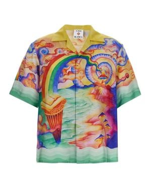 CASABLANCA 'Nature Teacher' Shirt - Multicolor