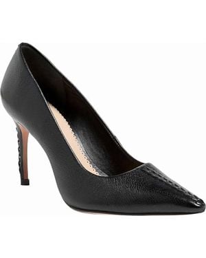 Cinq À Sept Giselle Whip Stitch Pump - Black