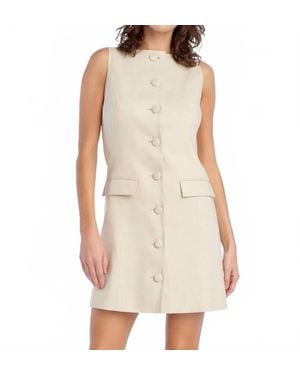 FAVORITE DAUGHTER Cece Linen Dress - Natural
